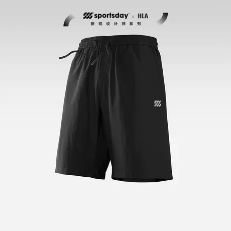 HLA/海澜之家sportsday户外生活休闲中裤2023春夏新款运动短裤男图片