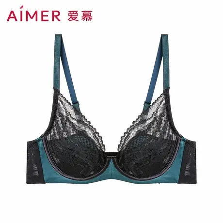 【花瓣内衣】爱慕内衣女夏季薄4/4薄杯大胸显小隐孔透气AM138751商品大图