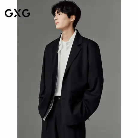 GXG男装  商场同款廓形休闲西装外套 2025秋季新品G25X135009图片