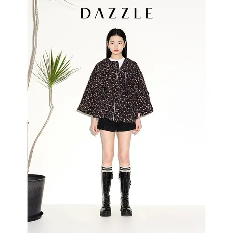 【七七酱专享】DAZZLE迪士尼米奇系列 地素奥莱春运动休闲夹克外2图片