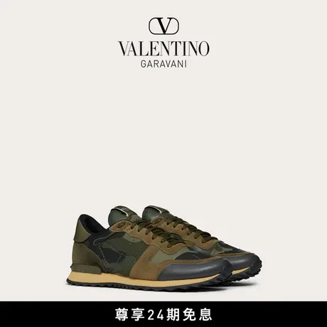 【24期免息】华伦天奴男士 CAMOUFLAGE ROCKRUNNER 运动鞋商品大图