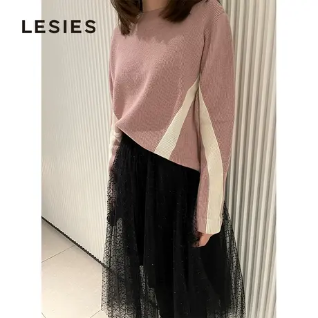 蓝色倾情春夏季女装新款 线下专柜毛衣LS721104图片