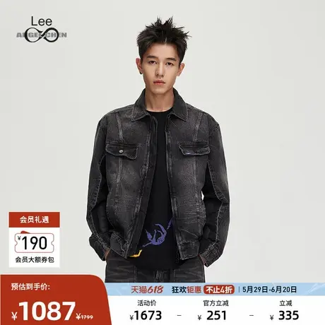 LeeIndiGO X ANGEL CHEN联名系列商场同款25春夏新男女牛仔外套商品大图