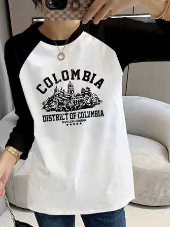 仿棉长袖t恤女2023新款爆款欧货春秋装冬季内搭打底衫大码上衣服商品大图