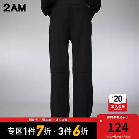 卡宾潮牌2AM宽松直筒休闲裤长裤简约时尚商品大图