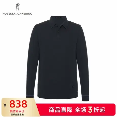 ROBERTA诺贝达秋季商场同款男装潮流休闲毛衫针织衫商品大图
