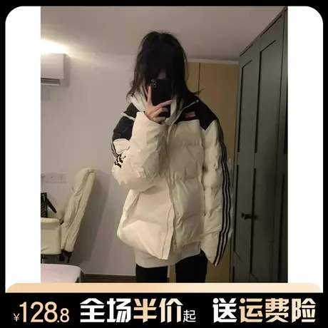 面包服夹棉外套女秋冬季新款高级感宽松加厚保暖棉袄棉衣棉服上衣图片