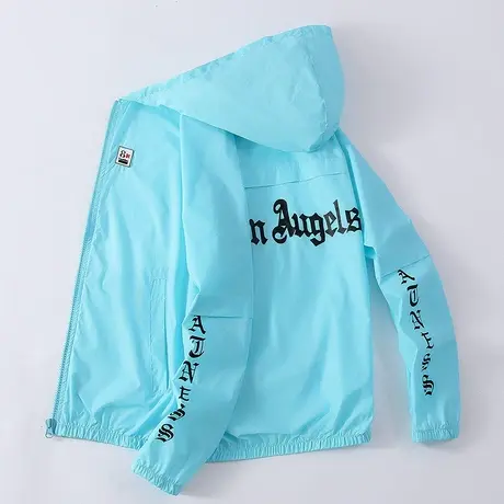 夏季男士防晒衣百搭透气冰丝防晒服潮牌轻薄款青少年学生潮流外套商品大图