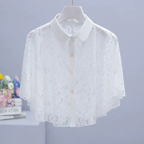 开衫女薄款洋气百搭蕾丝旗袍小披肩韩系吊带裙子外搭气质上衣外套图片