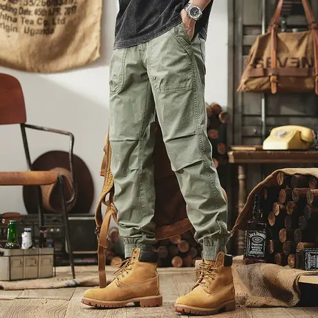 Modi Nick/摩帝尼克男士宽松潮牌工装裤休闲潮流男款裤子休闲长裤商品大图