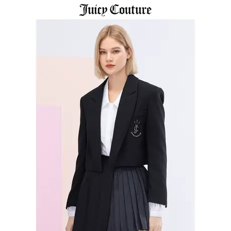 Juicy Couture橘滋春季新款西装外套女时尚百搭休闲商务短款上衣商品大图