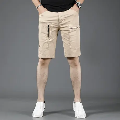 2023新款短裤男款休闲裤夏季修身潮流五分裤薄款潮牌男士中裤夏天商品大图