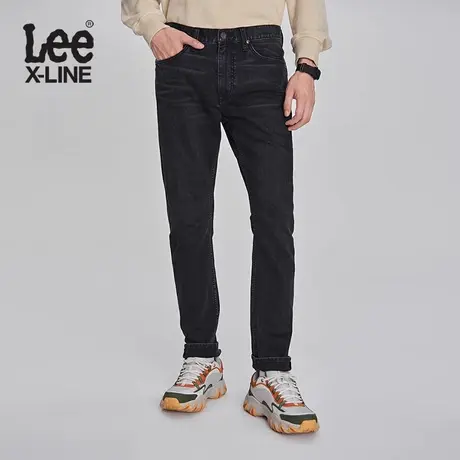 LeeXLINE23早秋新品709修身锥形黑色男牛仔裤LMB1007092014-5566图片