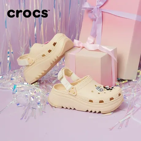 Crocs卡骆驰经典猎户洞洞鞋男厚底鞋女鞋包头拖鞋|208365图片