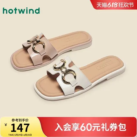 热风法式凉拖女款2025年夏季新款百搭外穿拖鞋平底凉鞋休闲半拖图片