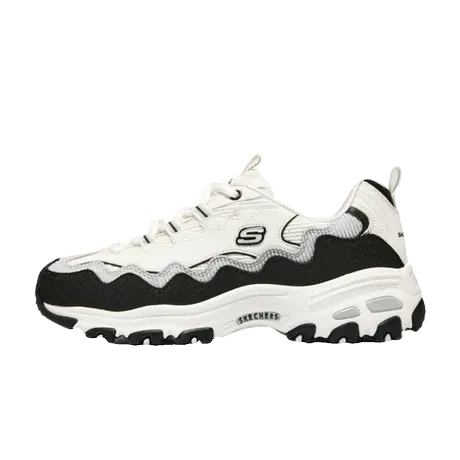 Skechers斯凯奇2025复古轻质缓震EVA休闲运动熊猫老爹鞋女896273商品大图