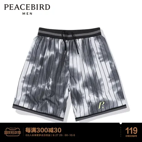 太平鸟男装奥莱 中短裤潮流短裤男图片