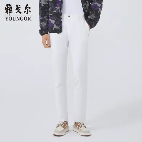 雅戈尔奥莱 商场同款男士长裤秋季新款官方商务休闲长裤男图片