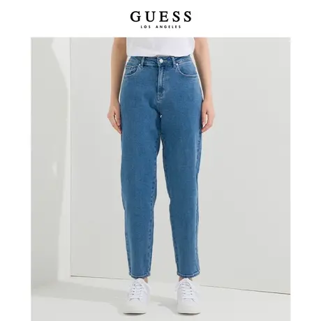 GUESS款女士慵懒千金牛仔直筒裤-Q2OA388105Z商品大图
