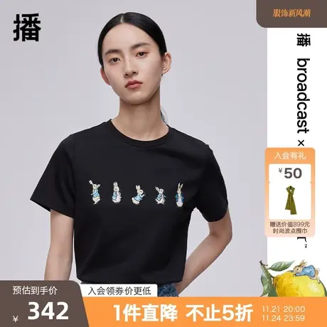 播Peter Rabbit联名系列2023秋商场同款短商品大图