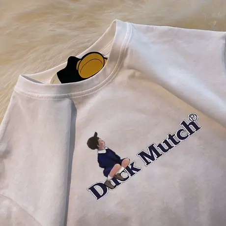 纯棉短袖t恤女2021新款夏季宽松胖mm原宿风炸街上衣半袖大码300斤图片