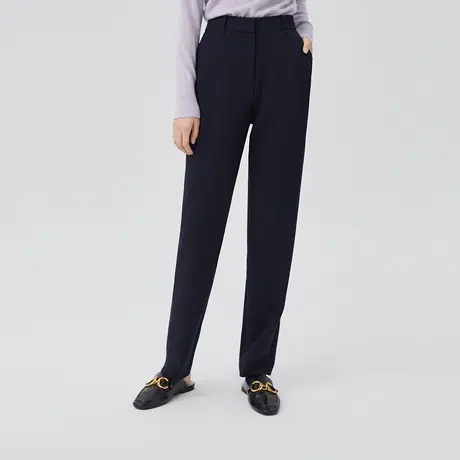 LANCY/朗姿冬季新款西装裤子高级通勤女士裤子气质职业女裤奥莱商品大图