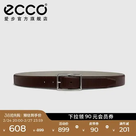 【礼物】ECCO爱步简约男士金属针扣皮带商务正装休闲腰带 9105894商品大图