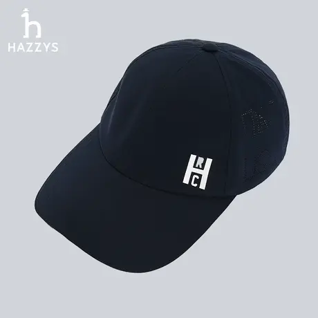 【商场同款】Hazzys哈吉斯春夏季小logo鸭舌帽女士新款休闲缝制帽商品大图