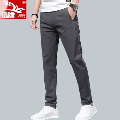 薄款休闲裤男夏季潮牌2022新款爆款潮牌直筒修身男裤夏天裤子男款商品大图