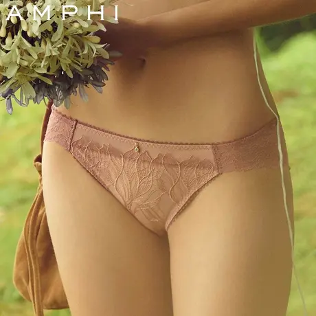 amphi华歌尔旗下 日系少女唯美舒适蕾丝三角内裤 AP3500商品大图