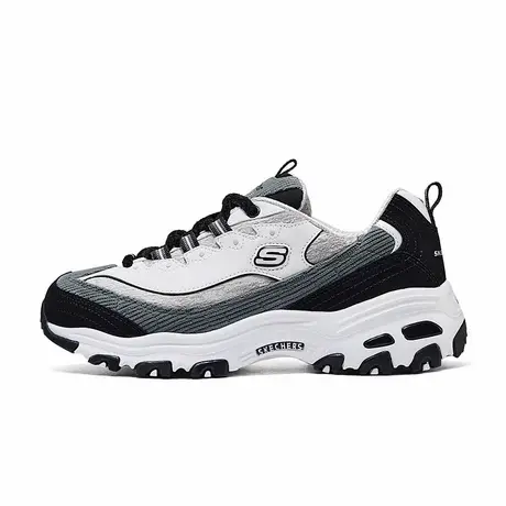 Skechers斯凯奇奶茶熊2025年女鞋运动吸震时尚熊猫鞋舒适老爹鞋商品大图