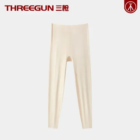 三枪匠心系列120S高支女士秋裤长绒棉单件薄款保暖裤打底内衣衬裤商品大图