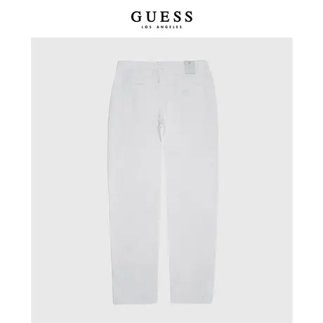 GUESS-男士纯色个性潮牌宽松百搭气质薄款极简牛仔裤商品大图