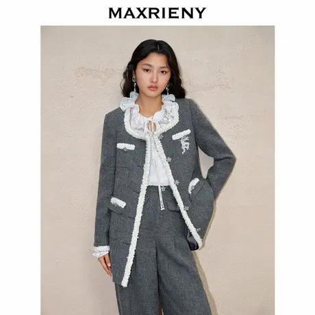 【奥莱】MAXRIENY格雷穿搭小香外套商品大图