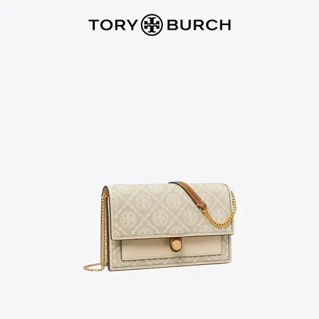 【12期免息】TORY BURCH汤丽柏琦T MONOGRAM中号链条钱包160486商品大图