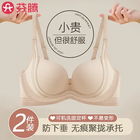芬腾内衣女小胸聚拢显大2025新款上托收副乳防下垂无痕提拉文胸罩商品大图