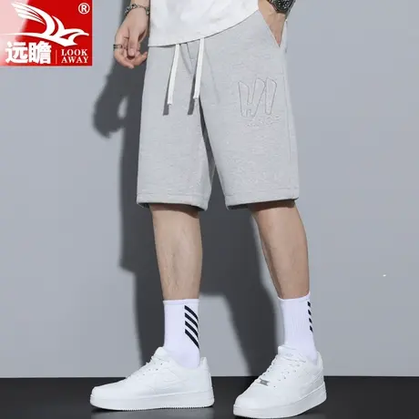 短裤男夏季薄款男士五分裤宽松直筒5分裤休闲运动篮球裤2023新款商品大图