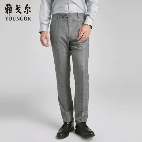 【商场同款】雅戈尔男士西裤春季新款官方商务休闲上班穿西裤男商品大图