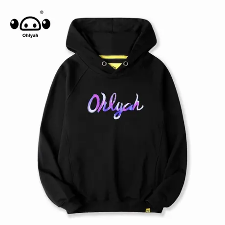 Ohlyah春秋款连帽卫衣女宽松情侣ins港风2023薄款国潮流chic外套商品大图