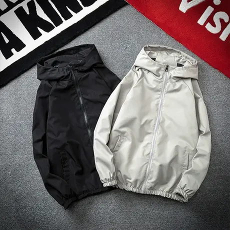 春秋季运动外套男士韩版潮流帅气夹克休闲百搭风衣男装秋冬款褂子商品大图