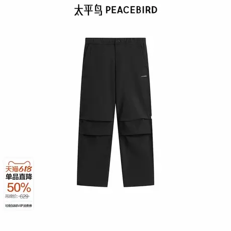 【商场同款】太平鸟男装 2024年冬季新款伞兵裤男休闲裤B2GBE4286图片
