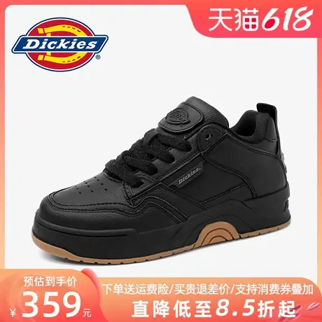 Dickies板鞋男款2025新款夏季透气黑色男鞋男士休闲鞋子百搭潮鞋商品大图