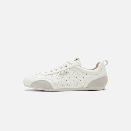 Nine West/玖熙2025年夏季新款德训鞋女圆头透气时尚轻便休闲鞋女图片