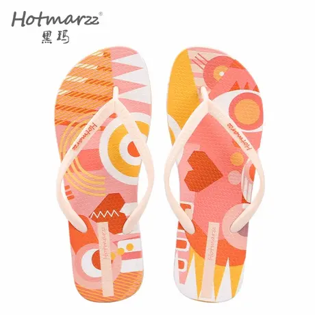 hotmarzz/黑玛拖鞋女夏季外穿人字拖高级感夹板防滑海边沙滩凉拖商品大图