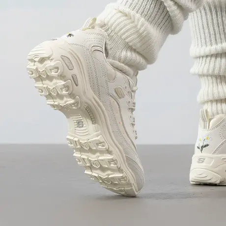 斯凯奇（Skechers）女鞋 25秋季新款休闲鞋百搭透气熊猫鞋厚底显商品大图