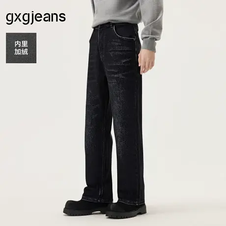 gxg.jeans男装2024年冬季新款牛仔长裤J24X054180商品大图