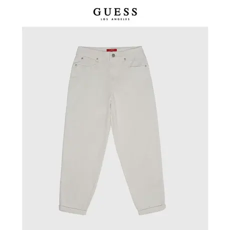 【38上新季】GUESS款女士休闲学院风直筒裤Q2OA398105Z商品大图