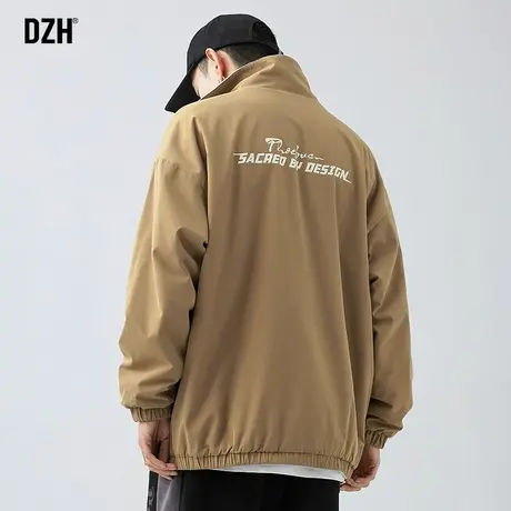 男士休闲双面穿外套男春秋高级感痞帅男装2023新款飞行员夹克上衣商品大图