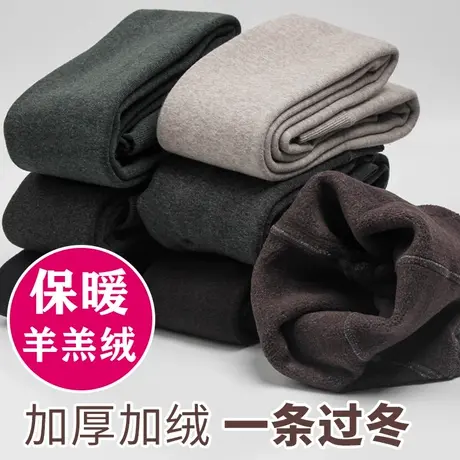 400克加绒连裤袜女秋冬季加厚保暖超厚仿羊羔绒一体棉裤打底裤500图片