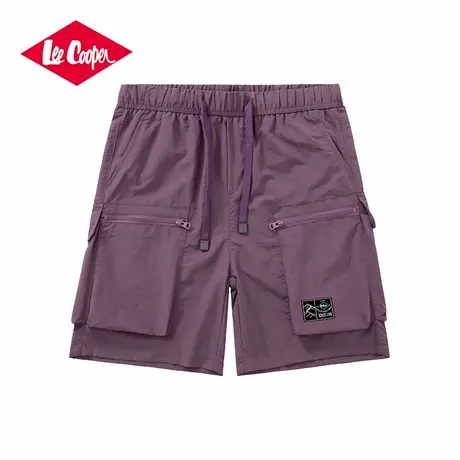 Lee Cooper/李库珀 冰丝短裤男士外穿夏季薄款潮流休闲运动五分裤商品大图